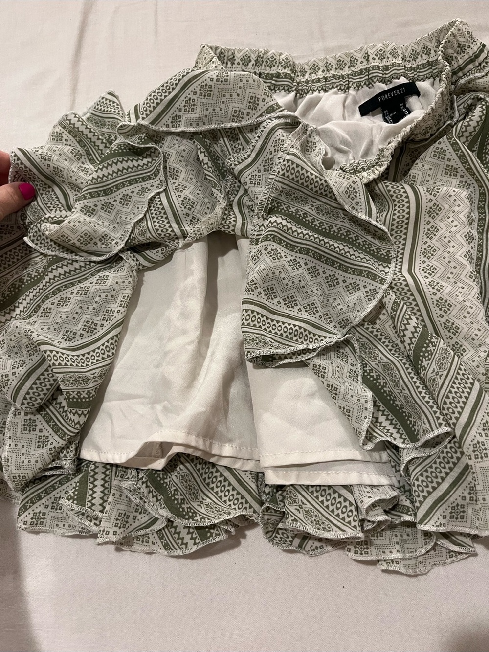 Forever 21 Ruffle Mini Skirt - Picture 3 of 3